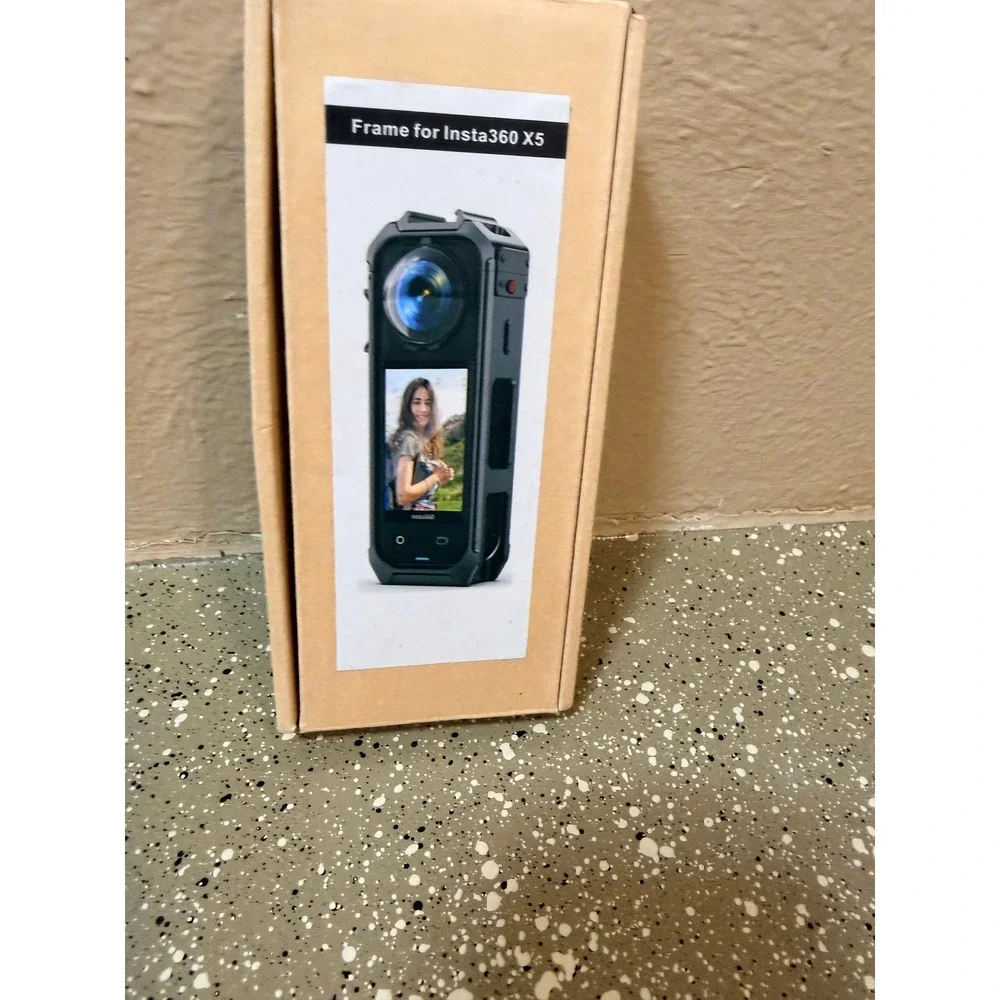 Metal Protective Frame‎ Cage for Insta360 X3 Action Camera Accessory Black